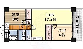 愛知県名古屋市昭和区御器所通３丁目18番（賃貸マンション2LDK・6階・63.22㎡） その2