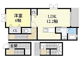 愛知県名古屋市港区宝神５丁目2309番（賃貸アパート1LDK・3階・53.01㎡） その2