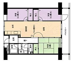 愛知県名古屋市熱田区大宝１丁目14番（賃貸マンション3LDK・1階・76.24㎡） その2