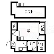 愛知県名古屋市熱田区一番２丁目（賃貸アパート1K・2階・21.38㎡） その2