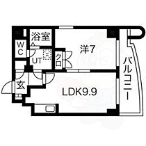 愛知県名古屋市中区新栄１丁目35番5号（賃貸マンション1LDK・7階・40.60㎡） その2