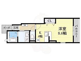 愛知県名古屋市中川区野田２丁目510番（賃貸アパート1R・1階・34.33㎡） その2