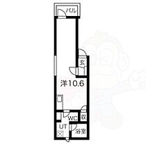 愛知県名古屋市中川区百船町13番13-2号（賃貸アパート1R・3階・25.60㎡） その2