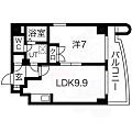 サンリヴァーメゾン6階8.3万円
