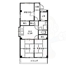 はらニューハイツ 2階/-