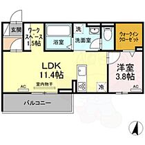 愛知県名古屋市港区寛政町５丁目1番1号（賃貸アパート1LDK・3階・41.85㎡） その2