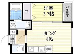 ハーモニーテラス旗屋 3階