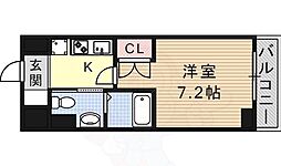 Marche I 4階1Kの間取り
