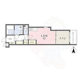 間取図画像 ワンルーム