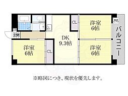 間取図画像 3LDK