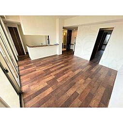 桜山西マンション 4階2LDKのリビング/ダイニング