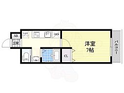 A・City瑞穂雁道 1Kの間取図画像