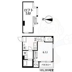 ハーモニーテラス松園 2階/-