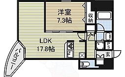 プロシード金山2 1LDKの間取図画像