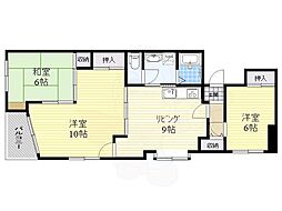 伊勢山ハイツ 3階/-