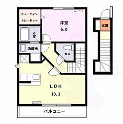 プラシードB 2階/-