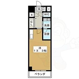 マリオン千種 1LDKの間取図画像