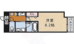 エルスタンザ千代田 1Kの間取図画像