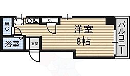 サンセリテ 1Kの間取図画像