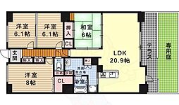 🉐敷金礼金0円！🉐ラドーニ南区南野風の館