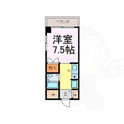 日動千代田ビル 1Kの間取図画像