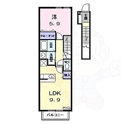 フィオーレ・K3 2階