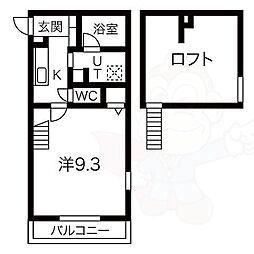 インスタイル大同町 2階/-