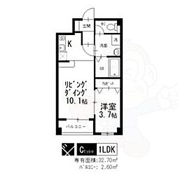 セゾン松葉 4階