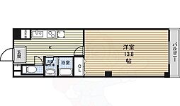 センチュリーパーク広住町 1Kの間取図画像