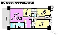 大津京駅 4,380万円