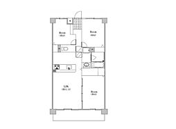 ハイホーム立川一番町 3LDKの間取り