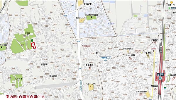 地図を拡大表示