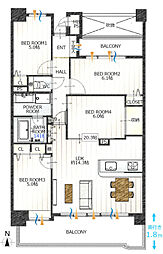 間取図画像 4LDK