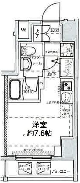 スパシエ横浜アルト ｜神奈川県横浜市中区寿町１丁目(賃貸マンション1R・7階・20.56㎡)の写真 その2