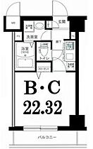 グリフィン横浜・フィオーレ 702 ｜ 神奈川県横浜市西区浅間町1丁目（賃貸マンション1K・7階・22.32㎡） その2