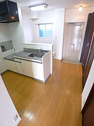 山一鹿浜マンション 303 3階2DKのリビング/ダイニング