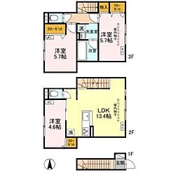 セレスティア竹の塚 2階
