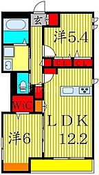 PROTEGOTOKYOEAST 2LDKの間取図画像