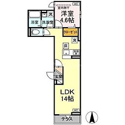 グラナーデ扇I 1階/-