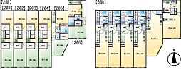 カレンレジデンス 2LDKの間取図画像
