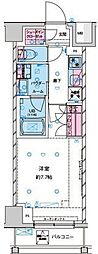 GENOVIA西新井 1Kの間取図画像