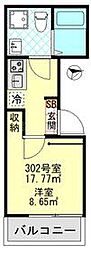 プルミア梅島 3階/-