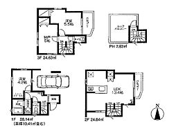 朝霞市溝沼6丁目　新築一戸建住宅　全1棟（朝霞店）