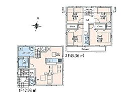 新座市畑中2丁目　新築一戸建住宅　全13棟　(丸井志木店)