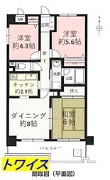 間取図画像 3LDK