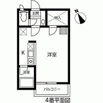 セザンヌ石巻 205 ｜ 愛知県豊橋市石巻本町字市場65－66（賃貸アパート1R・2階・24.84㎡） その2