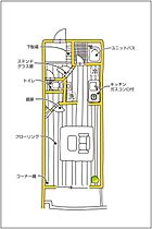 ユトリロつつじが丘2 302 ｜ 愛知県豊橋市つつじが丘1丁目14番地3（賃貸アパート1K・3階・35.72㎡） その2