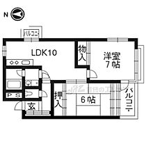 レジデンス岡崎 207 ｜ 京都府京都市左京区岡崎東天王町（賃貸マンション2LDK・2階・55.00㎡） その2