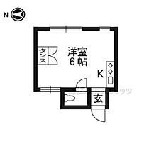 今出川マンション 305 ｜ 京都府京都市上京区今出川寺町西入大原口町（賃貸マンション1R・3階・14.80㎡） その2