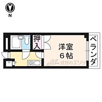 サン・ウエスト 205 ｜ 京都府京都市下京区西七条北衣田町（賃貸マンション1K・2階・17.64㎡） その2